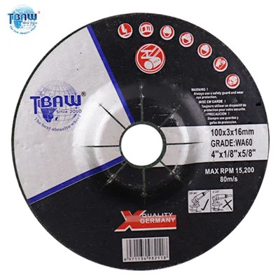 Disque de coupe déprimé